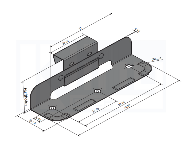 KLING STANDING SEAM SLIDING CLIPS 55MM - Image 4