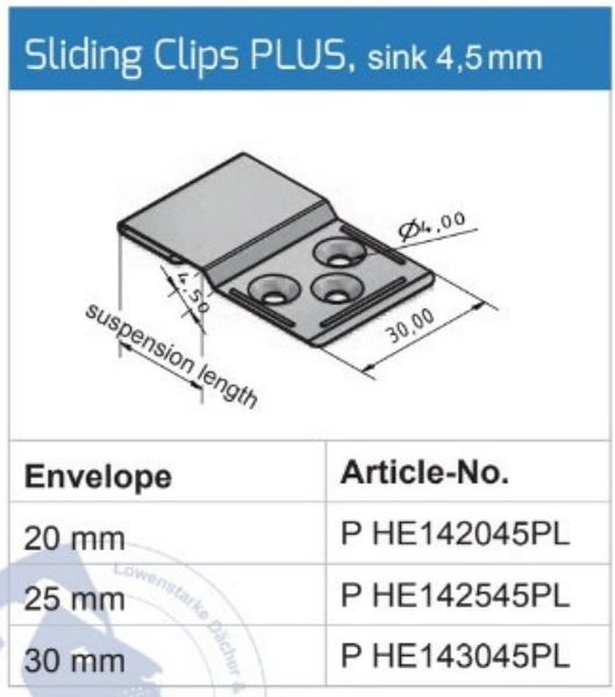 KLING STANDING SEAM FLAT-LOCK CLIPS - Image 4
