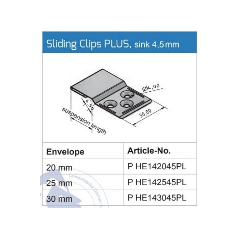 KLING STANDING SEAM FLAT-LOCK CLIPS - Image 4