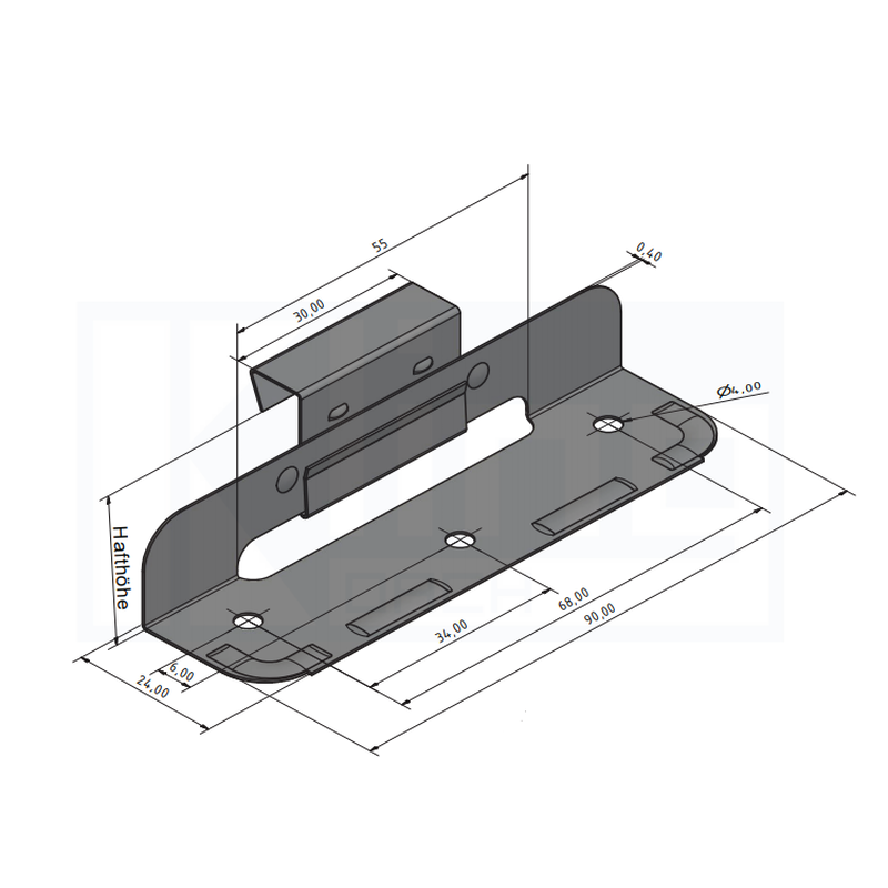 KLING STANDING SEAM SLIDING CLIPS 55MM - Image 4