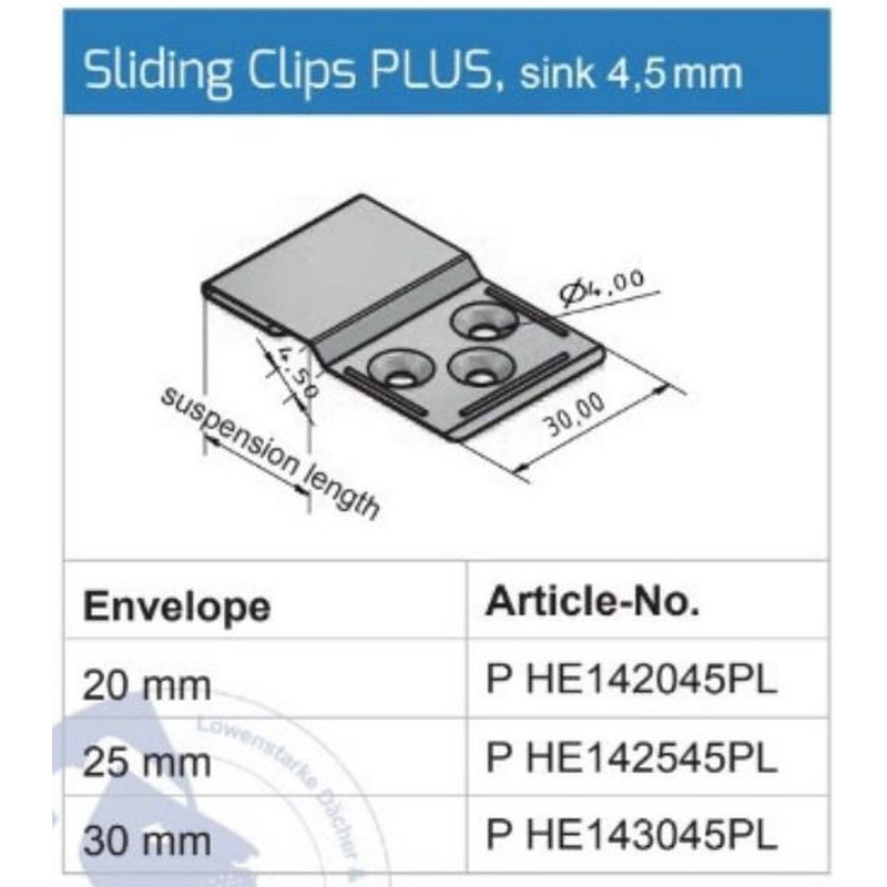 KLING STANDING SEAM FLAT-LOCK CLIPS - Image 4